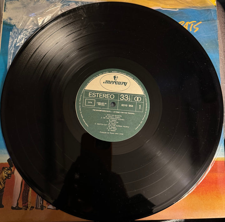1970s Boomtown Rats A Tonic for the Troops Vinyl Record - Good - Think Vintage ltd