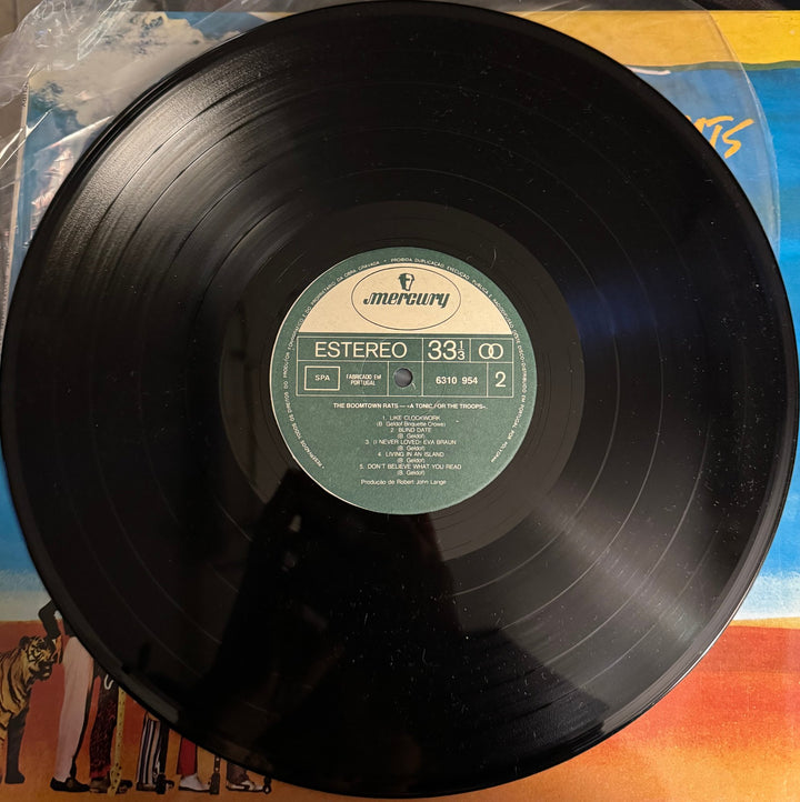 1970s Boomtown Rats A Tonic for the Troops Vinyl Record - Good - Think Vintage ltd