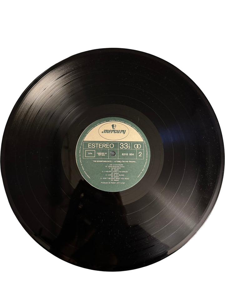 1970s Boomtown Rats A Tonic for the Troops Vinyl Record - Good - Think Vintage ltd