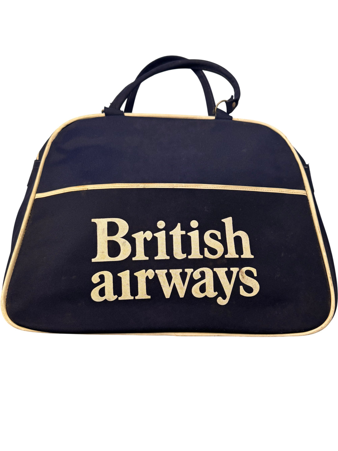 1970s British Airways Canvas Travel Bag - Think Vintage
