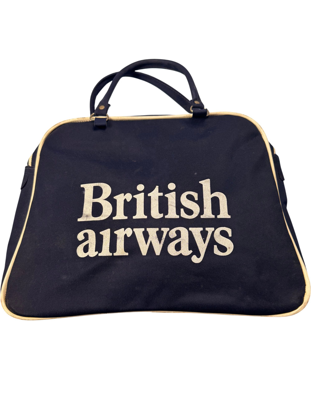 1970s British Airways Canvas Travel Bag - Think Vintage