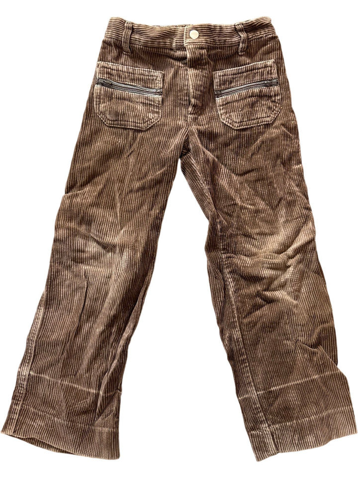 1970s Debretts Brown Corduroy Trousers - Age 4/5 - Think Vintage ltd