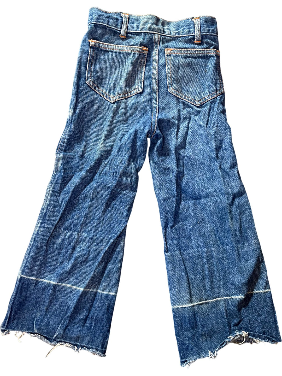1970s Denim Flares - Age 4/5 - Think Vintage ltd