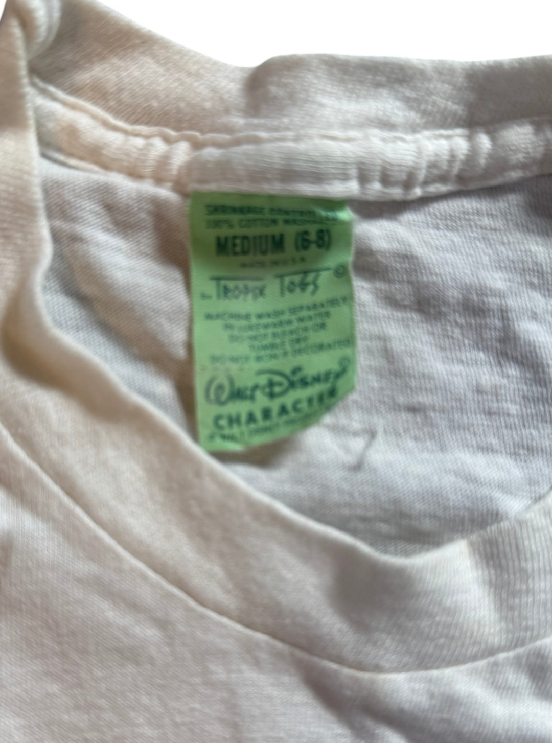 1970s Disneyland Mickey Mouse T-Shirt - Age 8/9 - Think Vintage ltd