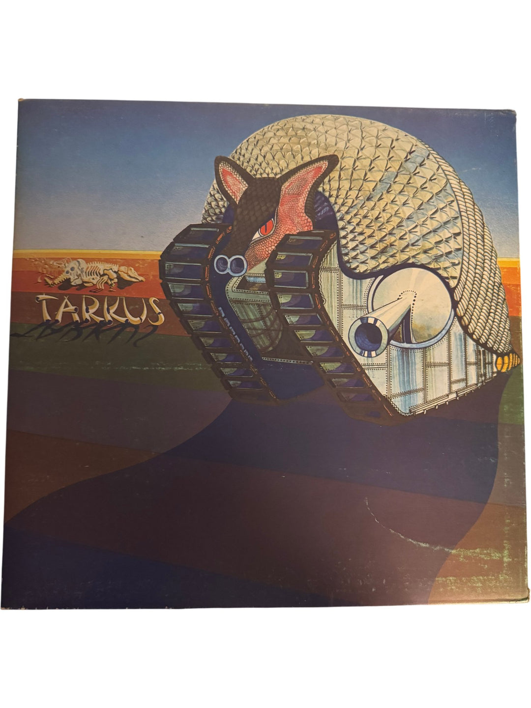 1970s Emerson Lake & Palmer Tarkus Vinyl - Good - Think Vintage ltd
