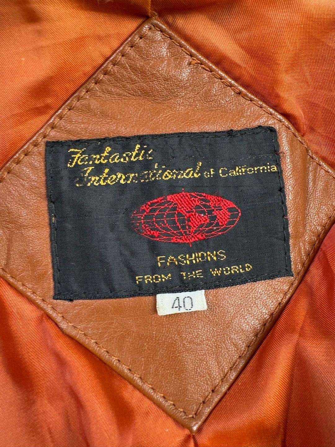 1970s Fantastik International Leather Jacket - M