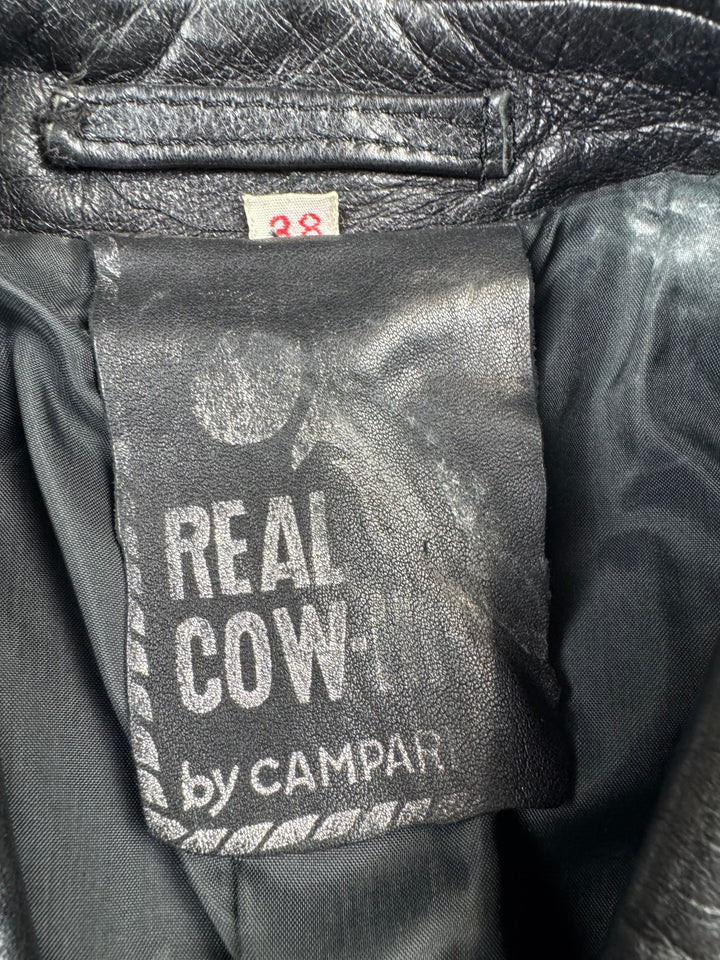 1970s Leather Jacket by Campair - M - Think Vintage