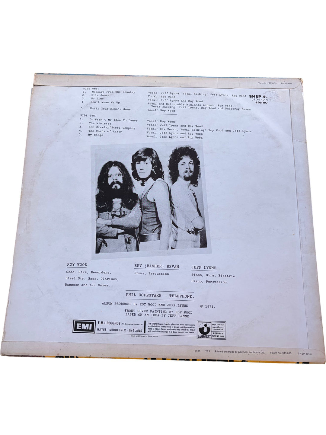 1970s Move Message From The Country Vinyl - Good - Think Vintage ltd