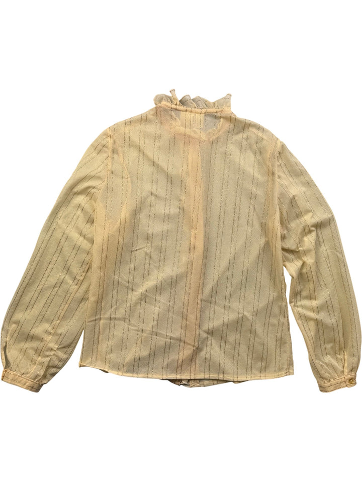 1970s Richard Shops Sheer Blouse - S