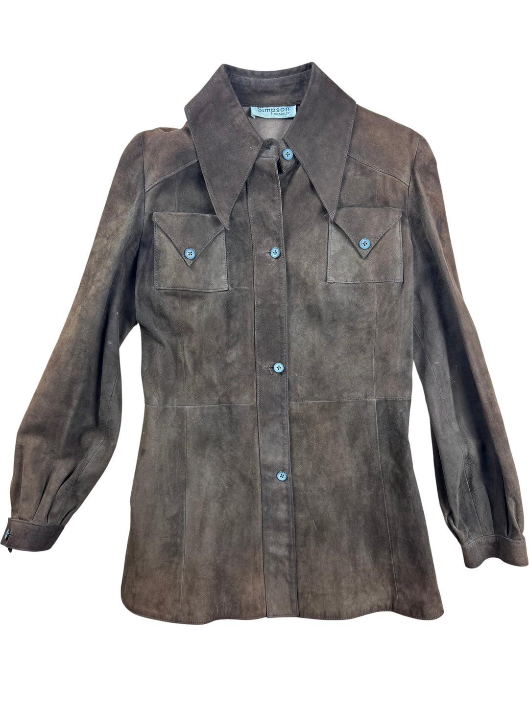 1970s Simpson Suede Jacket - S - Think Vintage ltd