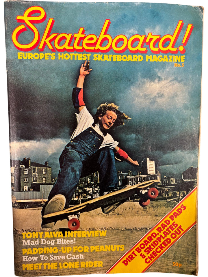 1970s Skateboard Magazine No.5 with Tony Alva - Think Vintage