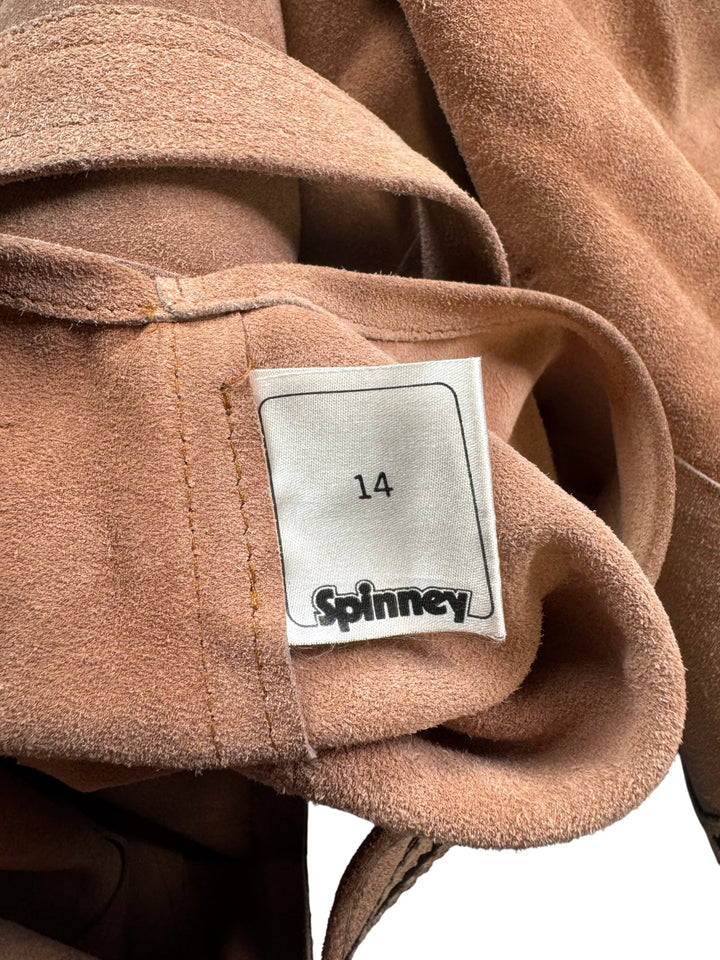 1970s Spinney Suede Waistcoat - S - Think Vintage