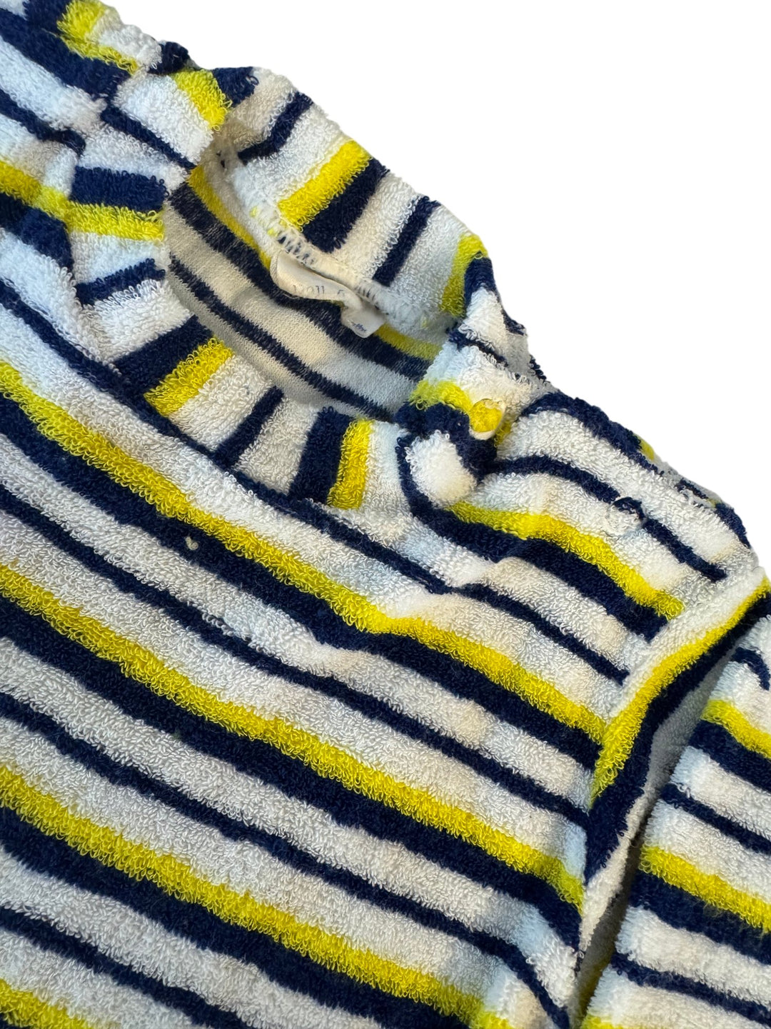 1970s Striped Baby Towelling Jumper - Age 2/3 - Think Vintage ltd
