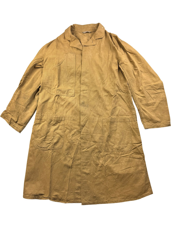 1970s Tan Workwear Coat - M