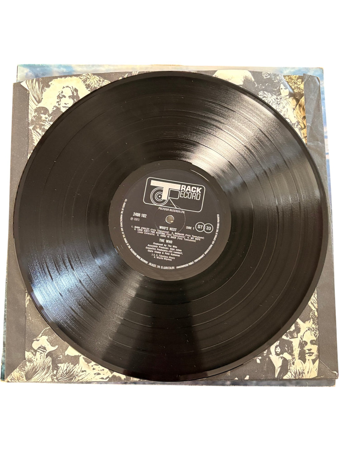 1970s Who's Next Vinyl Album - Good - Think Vintage ltd