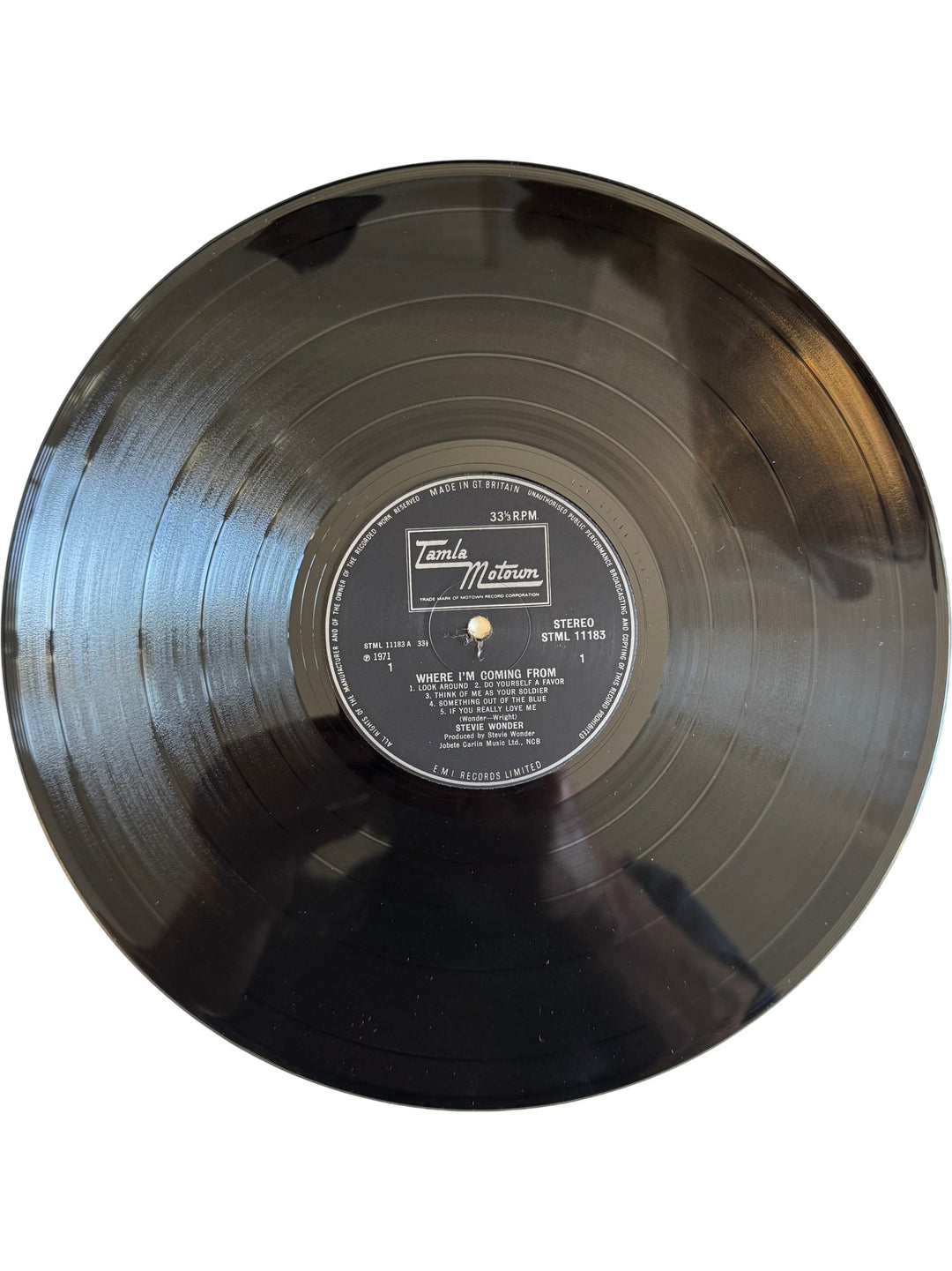 1971 Stevie Wonder Where I'm Coming From Vinyl - Very Good - Think Vintage ltd