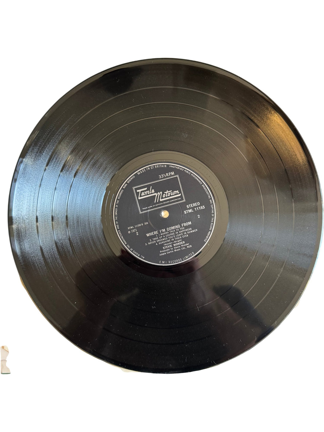 1971 Stevie Wonder Where I'm Coming From Vinyl - Very Good - Think Vintage ltd