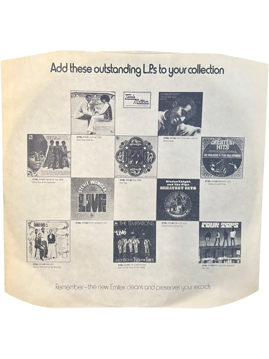 1971 Supremes Touch Vinyl Record - Very Good - Think Vintage ltd