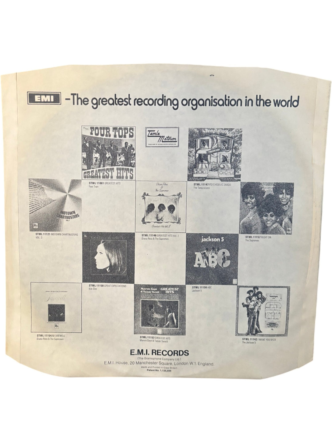 1971 Supremes Touch Vinyl Record - Very Good - Think Vintage ltd