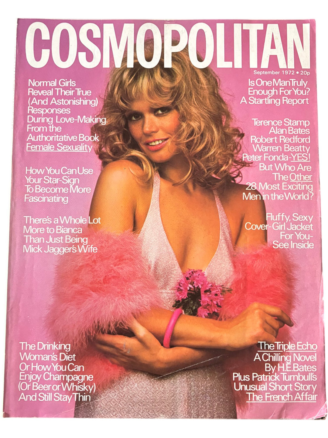 1972 Cosmopolitan September Issue Magazine - Think Vintage ltd
