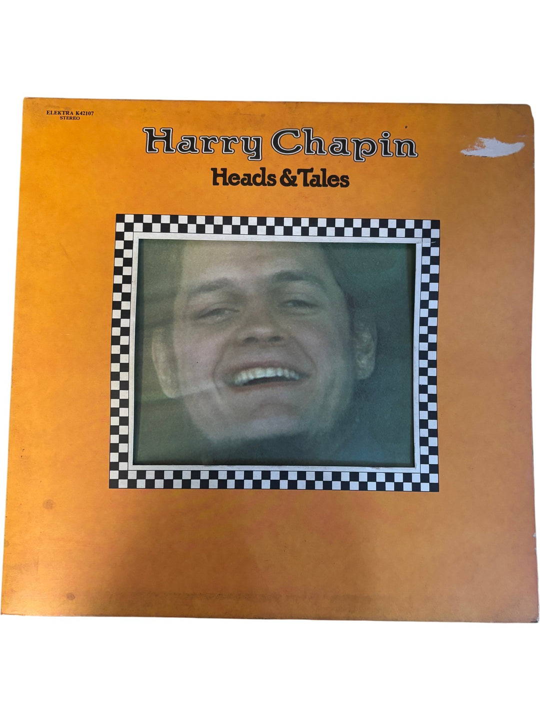 1972 Elektra Harry Chapin Heads & Tales Vinyl - Good - Think Vintage ltd