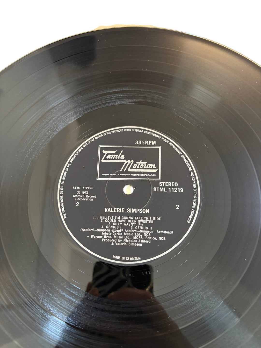 1972 Valerie Simpson Album Tamla Motown - Very Good - Think Vintage ltd