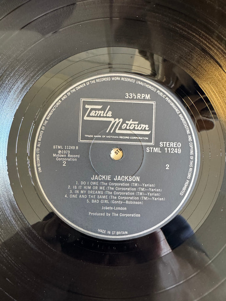 1973 Jackie Jackson Tamla Motown Vinyl - Very Good - Think Vintage ltd