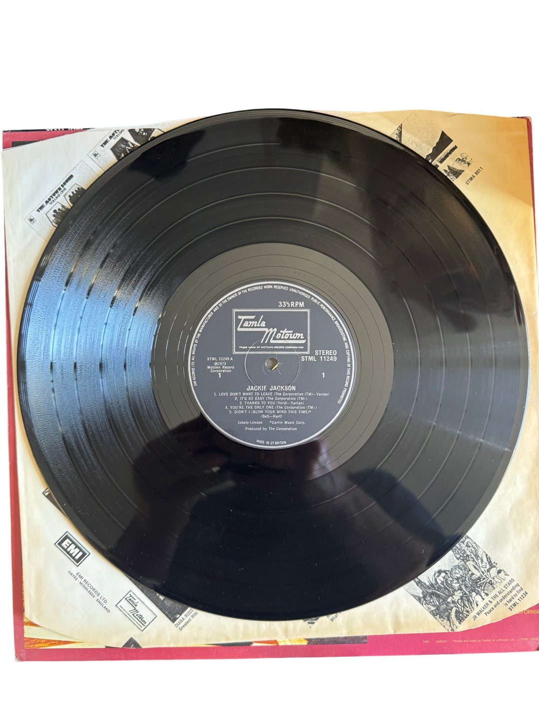 1973 Jackie Jackson Tamla Motown Vinyl - Very Good - Think Vintage ltd