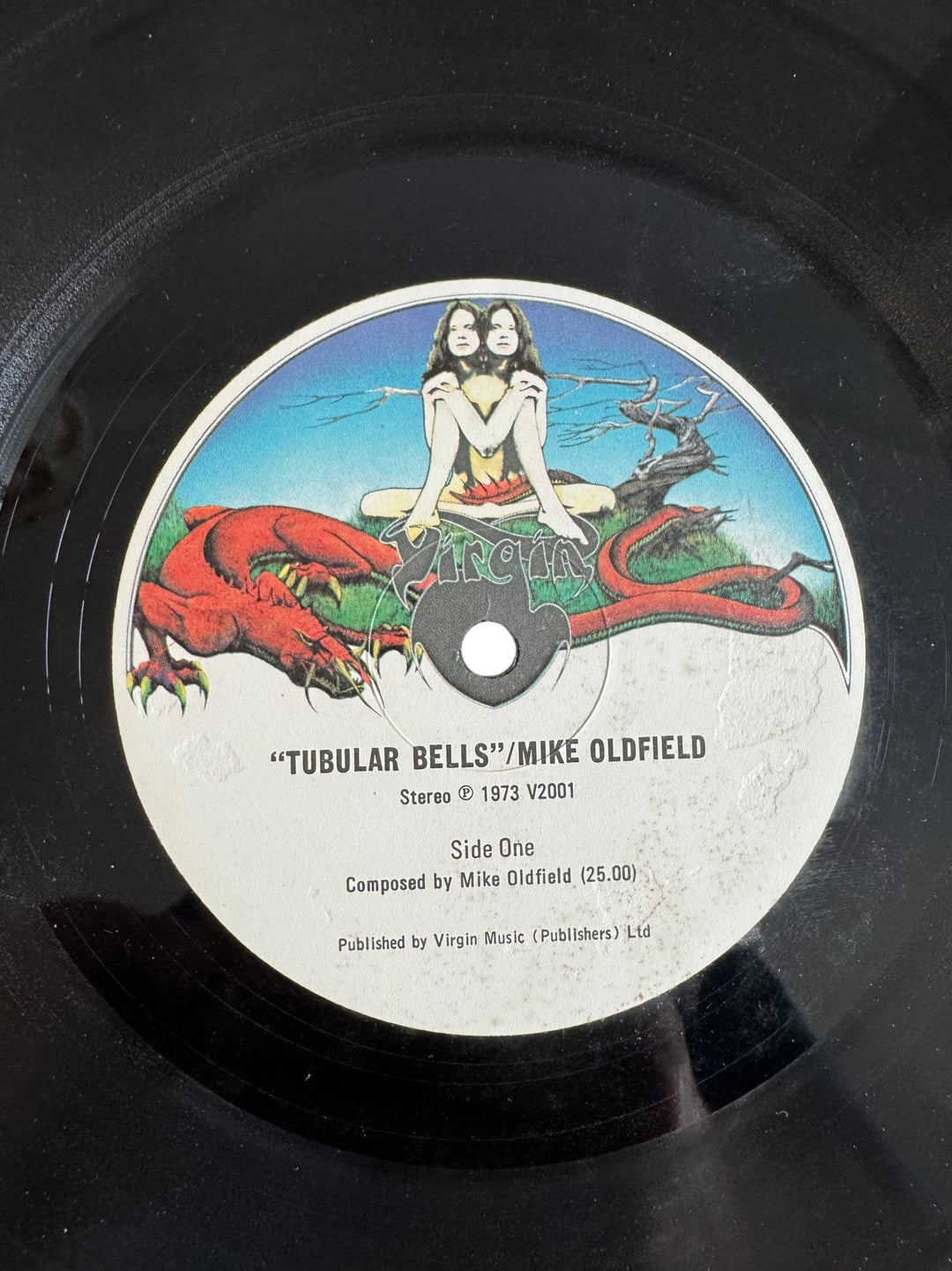 1973 Mike Oldfield Tubular Bells Vinyl LP - Good - Think Vintage ltd