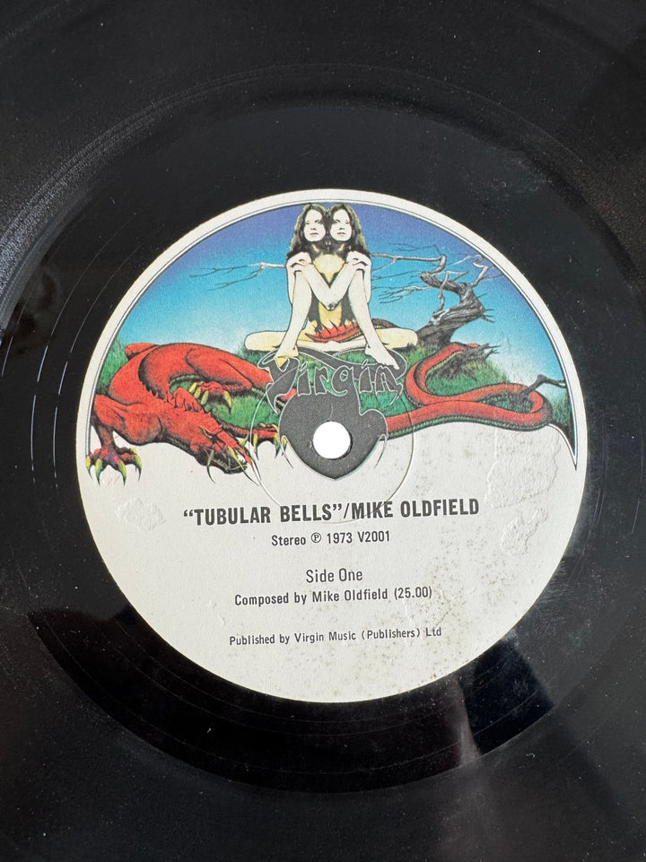 1973 Mike Oldfield Tubular Bells Vinyl LP - Good - Think Vintage ltd
