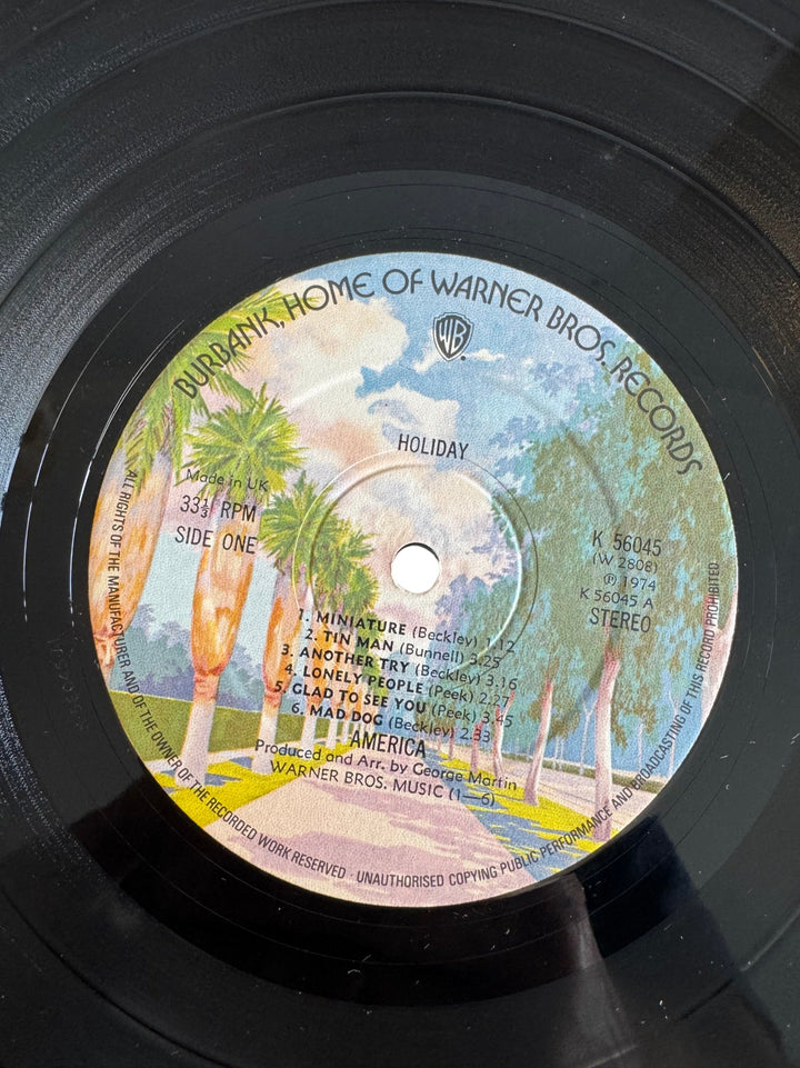 1974 America Holiday Vinyl Record - Good - Think Vintage ltd