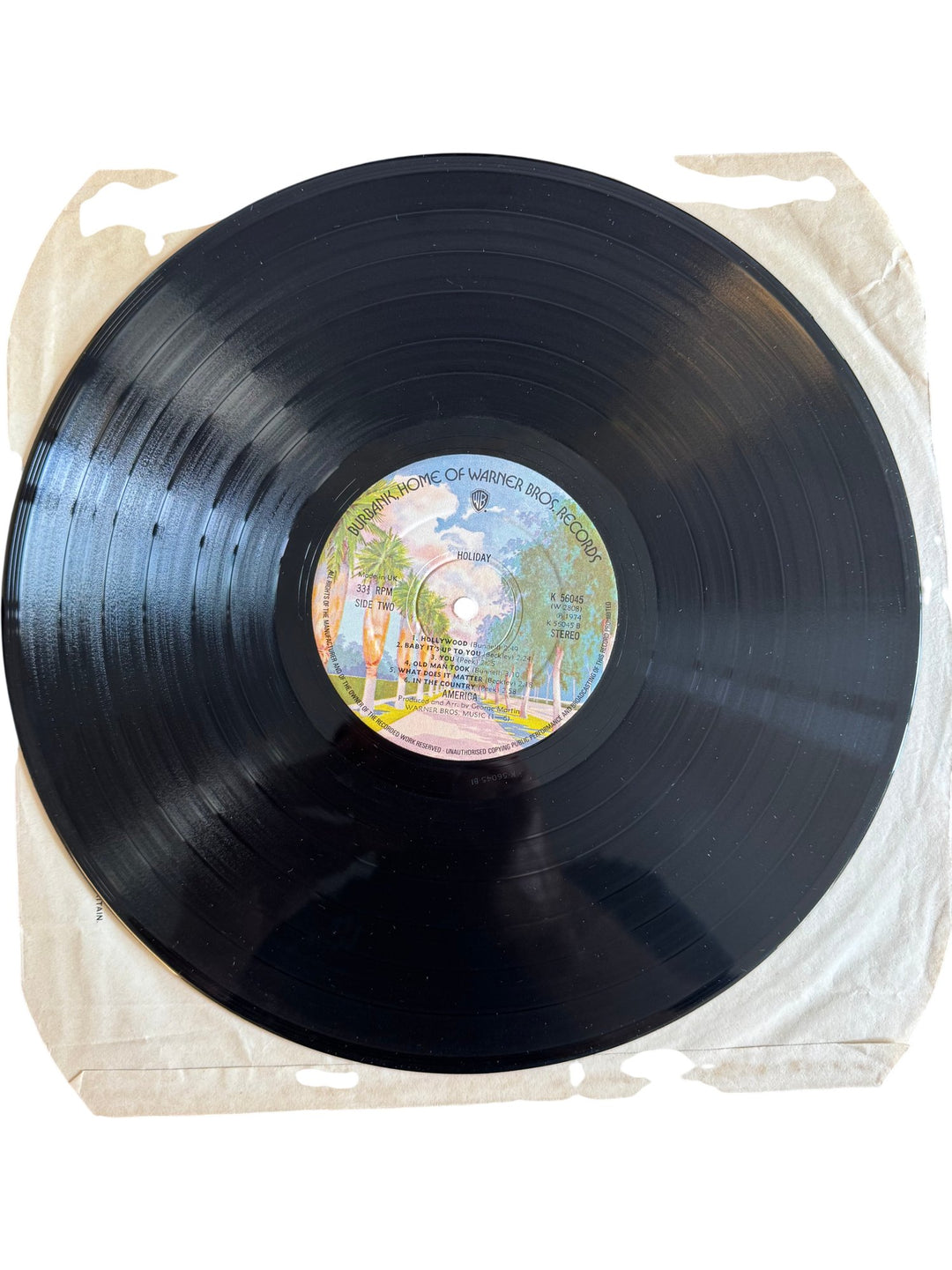 1974 America Holiday Vinyl Record - Good - Think Vintage ltd