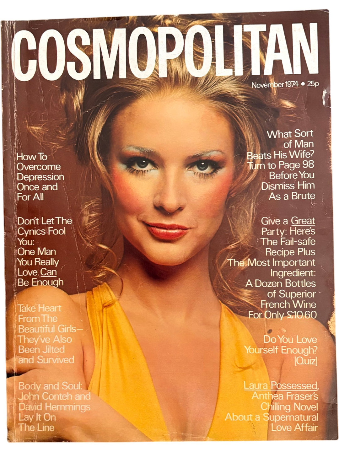 1974 Cosmopolitan Magazine - Think Vintage ltd