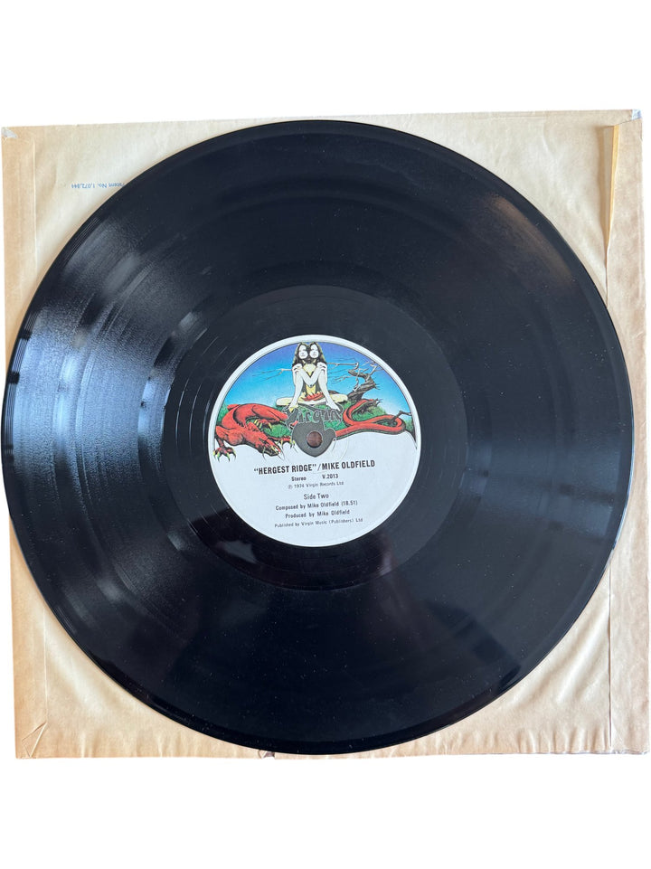 1974 Hergest Ridge Vinyl Record by Mike Oldfield - Good - Think Vintage ltd