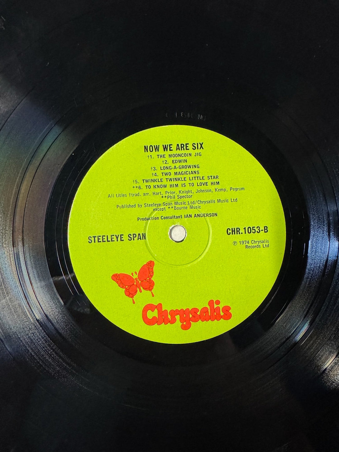1974 Steeleye Span Now We Are Six Vinyl - Good