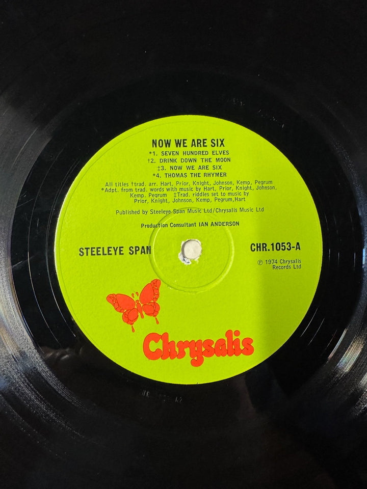 1974 Steeleye Span Now We Are Six Vinyl - Good