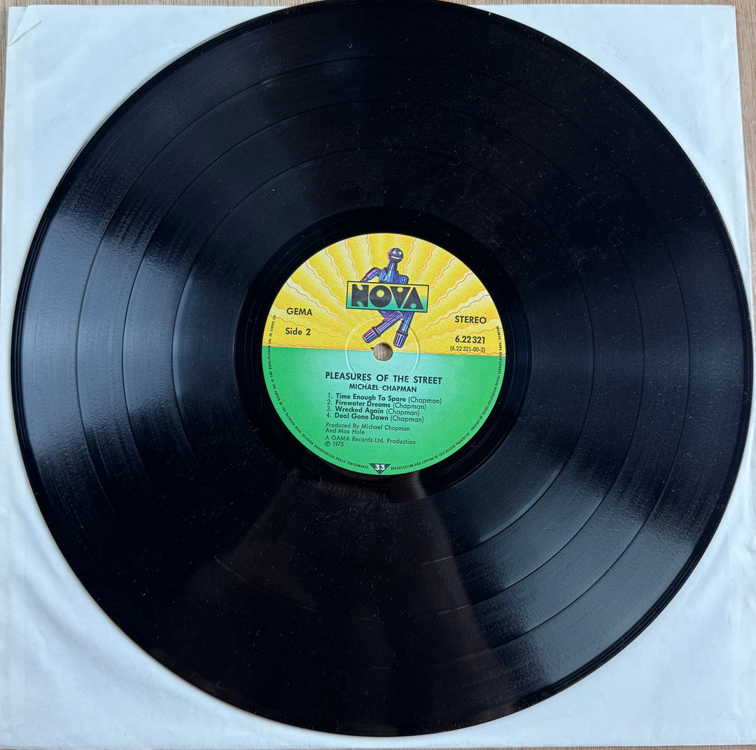 1975 Michael Chapman Pleasures Of The Street Vinyl - Good