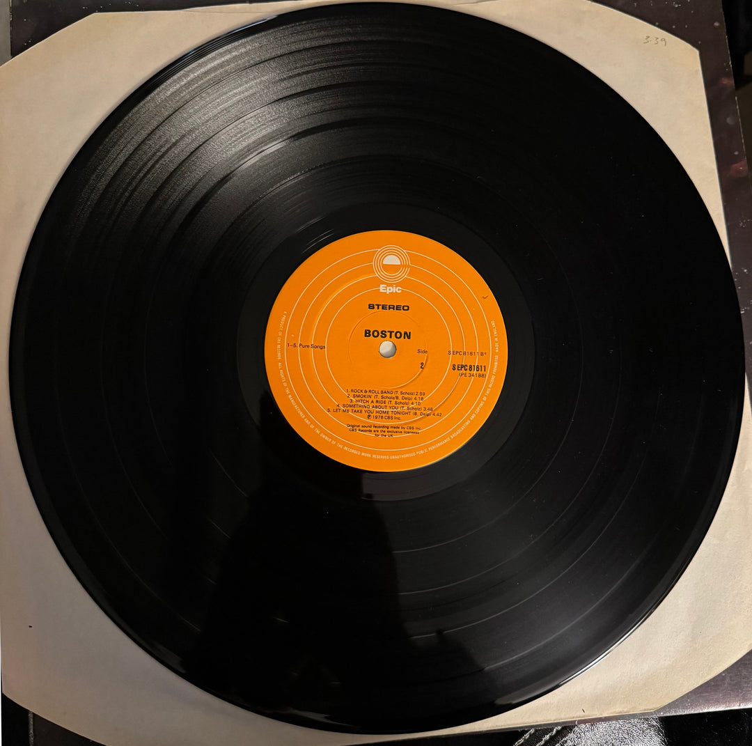 1976 Boston Self-Titled Vinyl Record - Good - Think Vintage ltd