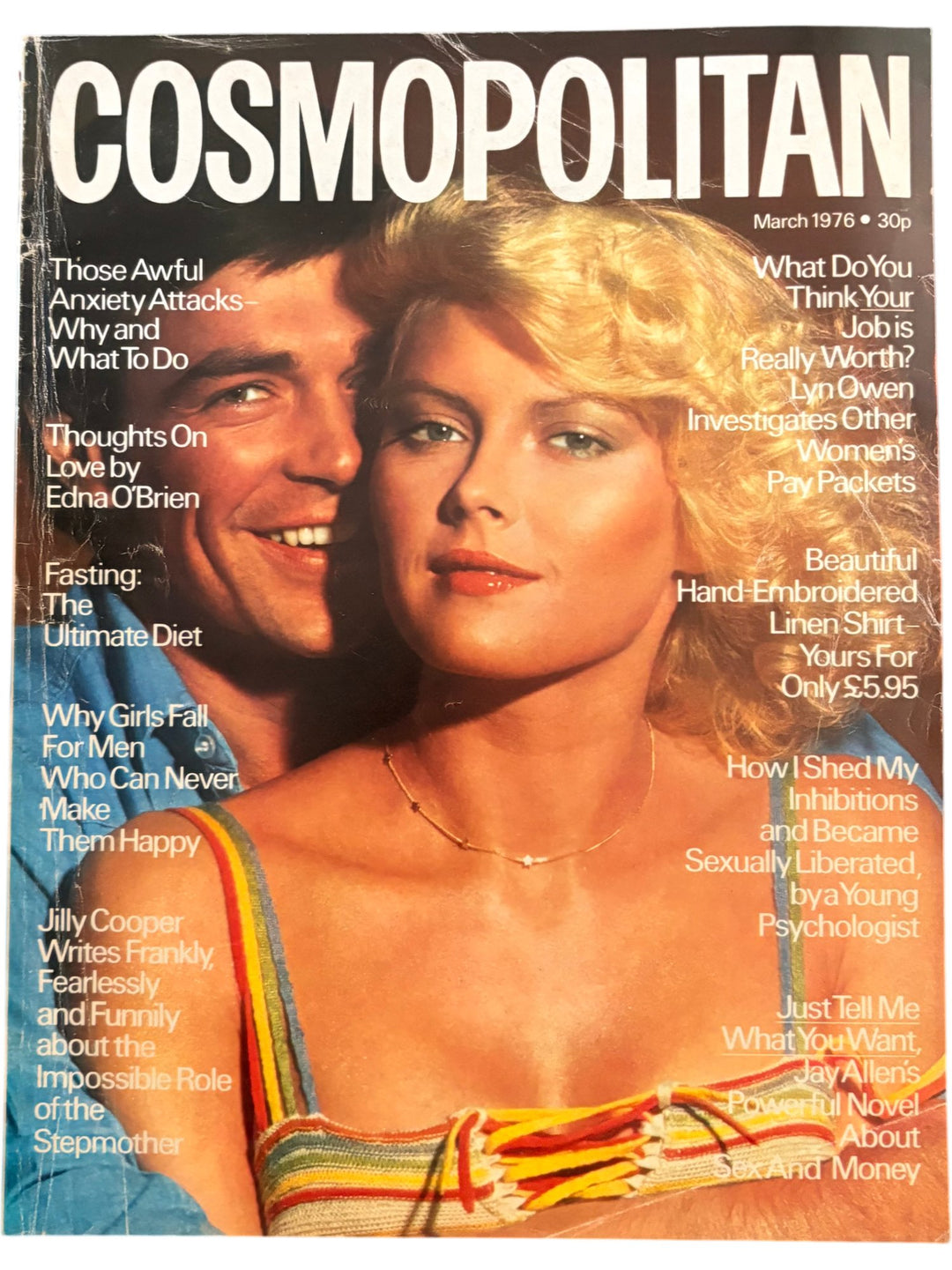 1976 Cosmopolitan Magazine March Issue - Think Vintage ltd