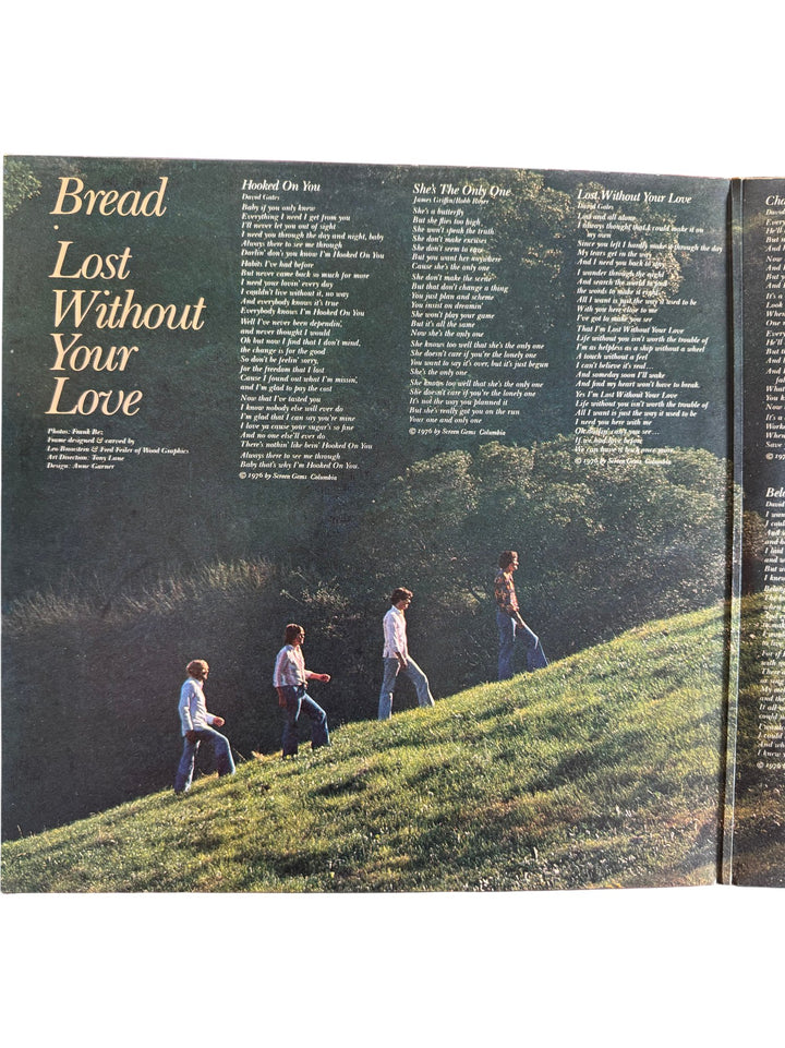 1977 Bread Lost Without Your Love Vinyl LP - Good - Think Vintage ltd