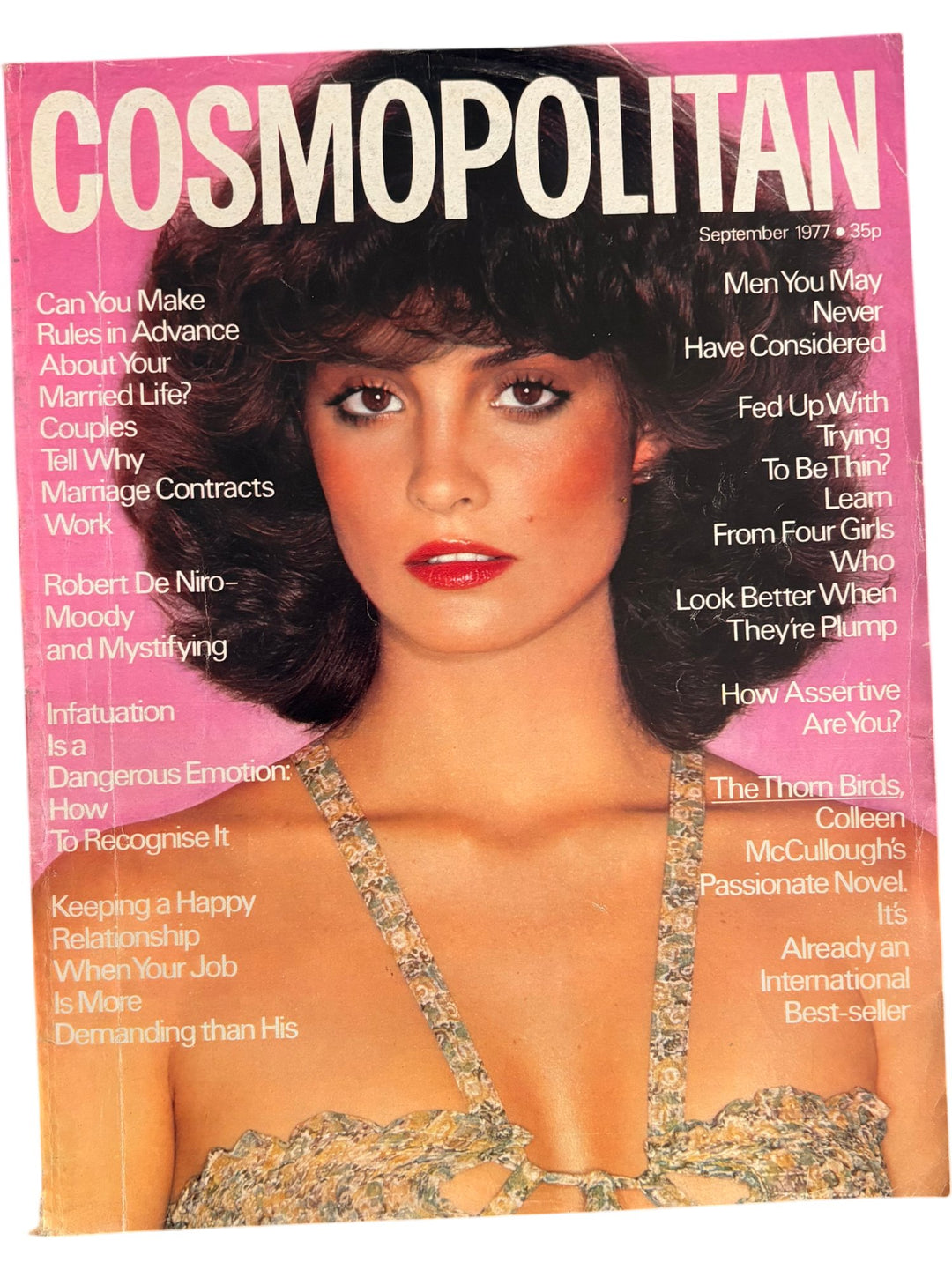 1977 Cosmopolitan Magazine September Issue - Think Vintage ltd