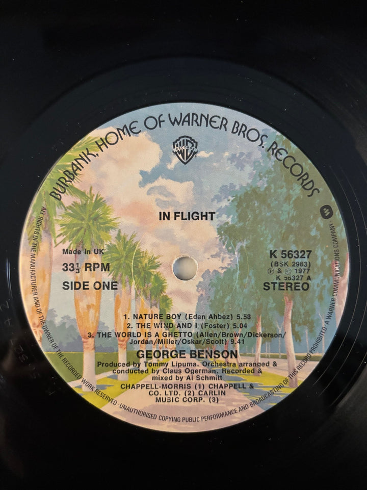 1977 George Benson In Flight Vinyl Record - NM/Mint - Think Vintage ltd