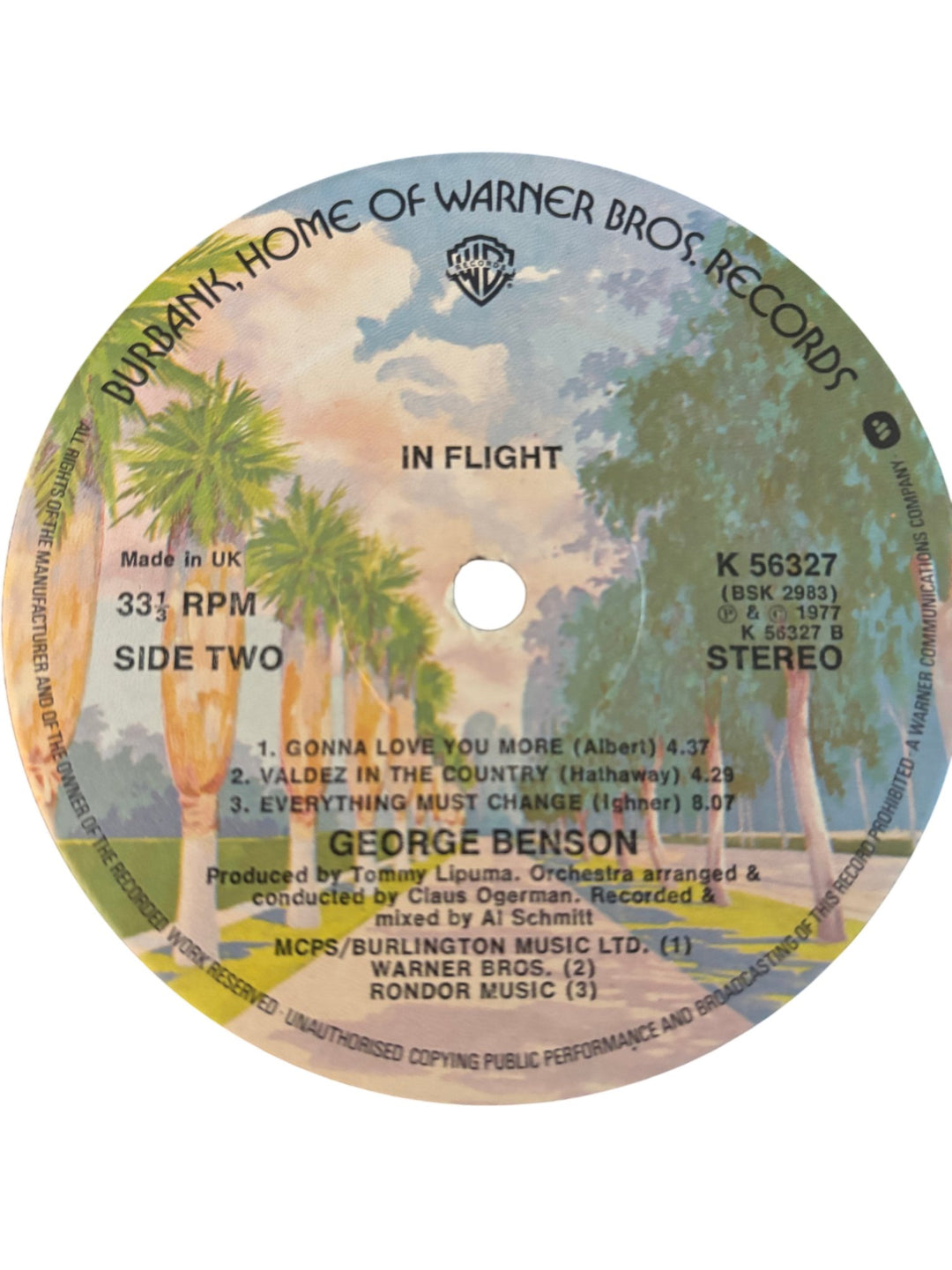 1977 George Benson In Flight Vinyl Record - NM/Mint - Think Vintage ltd