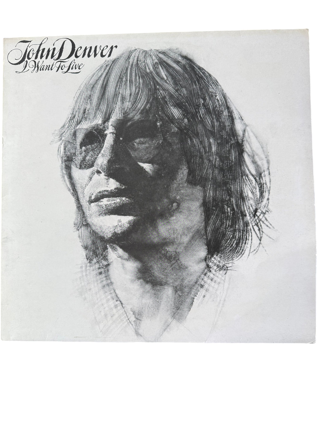 1977 John Denver I Want To Live Album - Think Vintage ltd