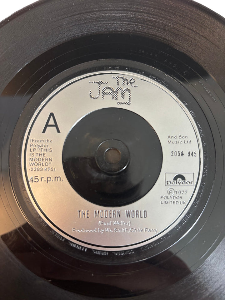 1977 The Jam 'The Modern World' Vinyl Record - Think Vintage ltd