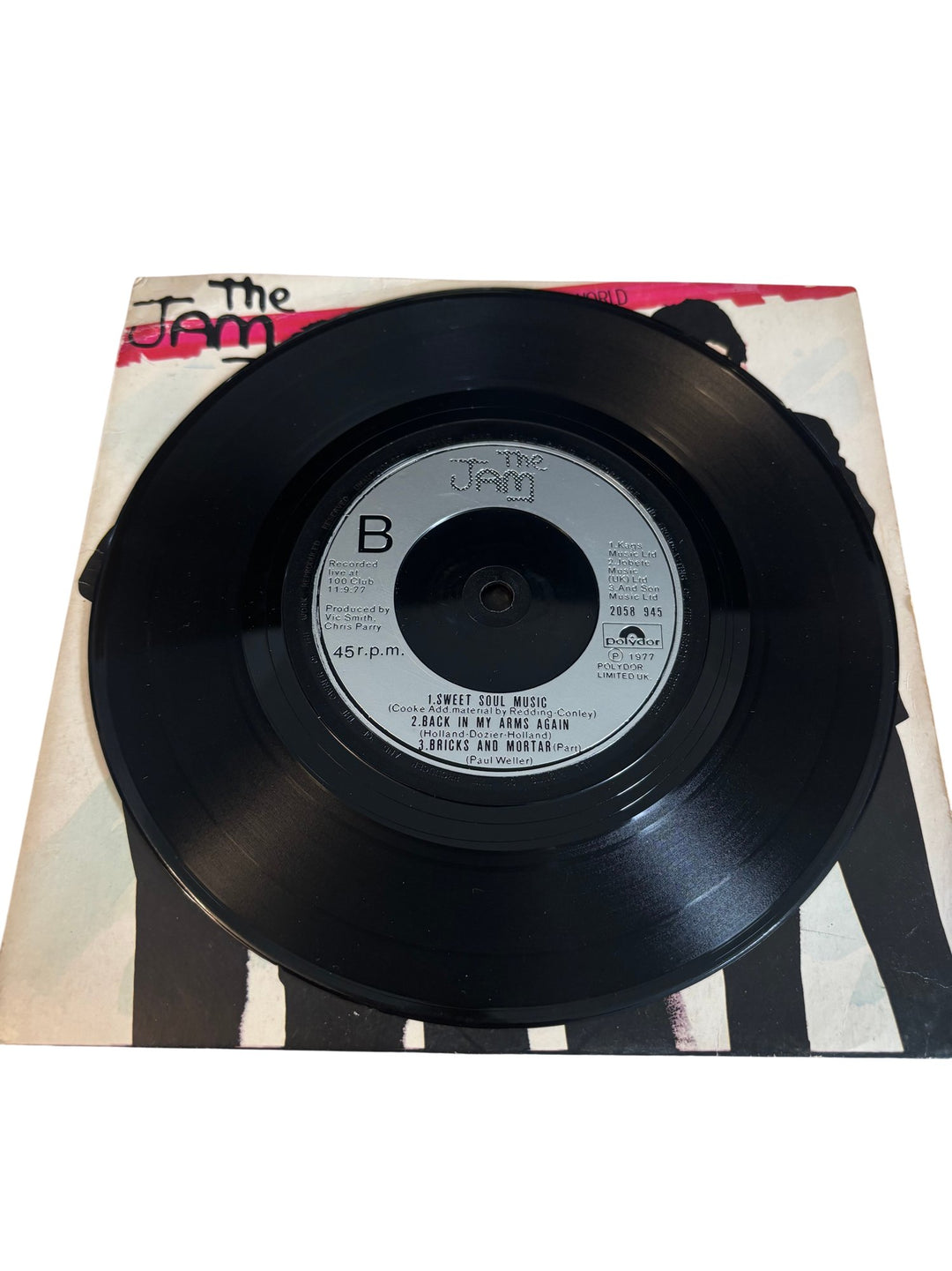1977 The Jam 'The Modern World' Vinyl Record - Think Vintage ltd