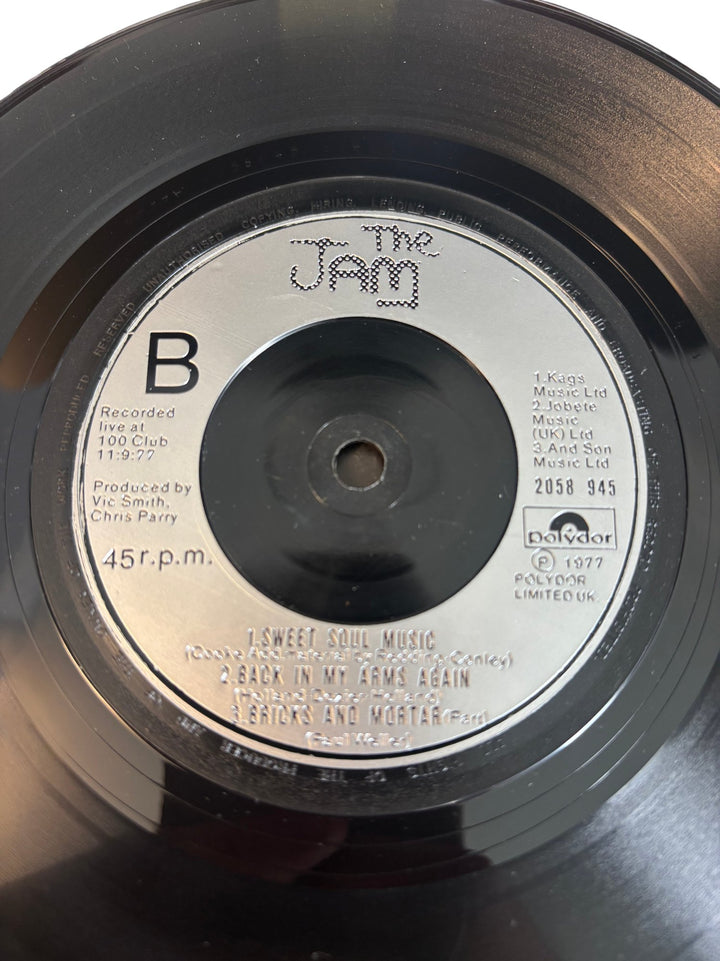 1977 The Jam 'The Modern World' Vinyl Record - Think Vintage ltd