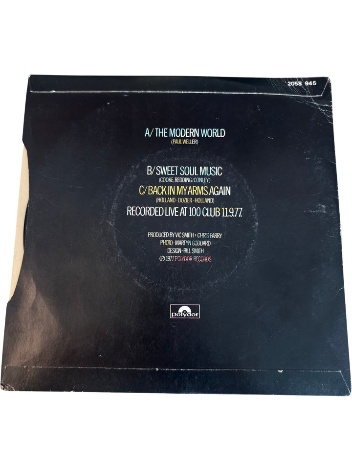 1977 The Jam 'The Modern World' Vinyl Record - Think Vintage ltd