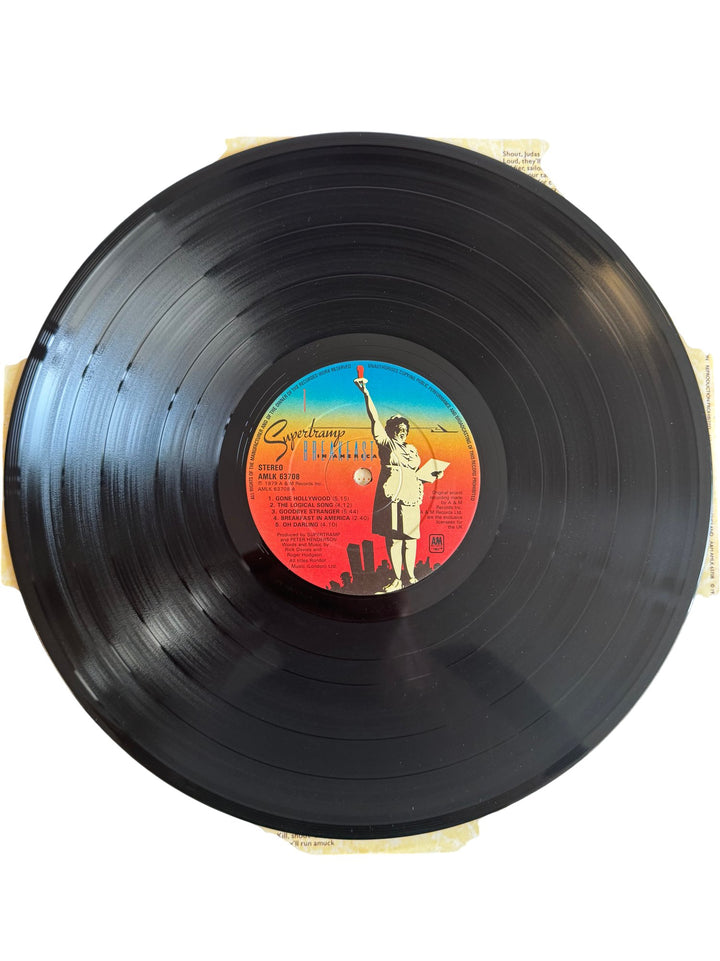 1979 Supertramp Breakfast In America Vinyl - Good - Think Vintage ltd