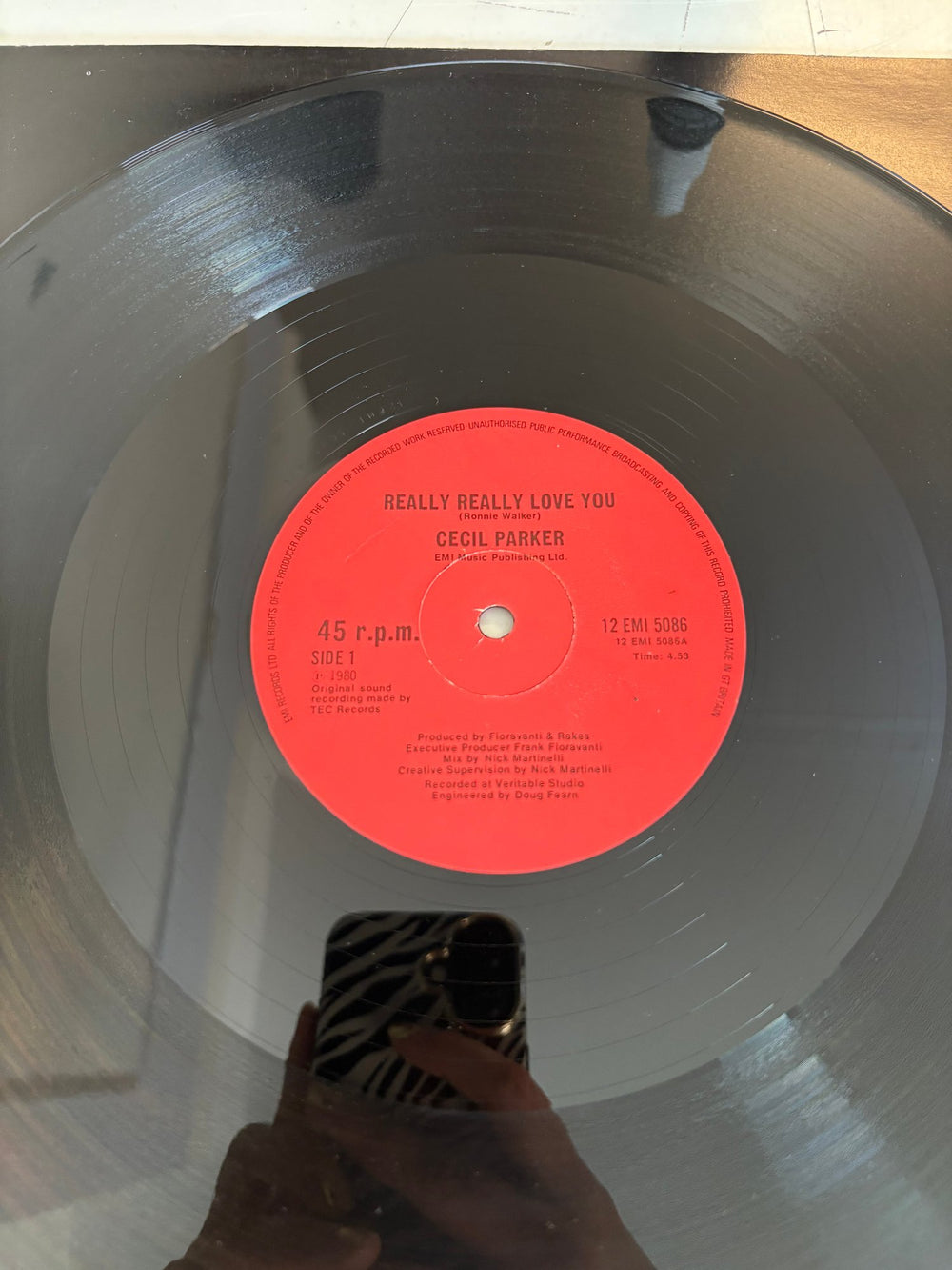 1980 Cecil Parker Really Really Love You Vinyl - Very Good - Think Vintage ltd